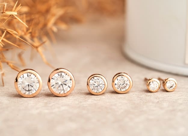 Six diamond earrings jewellery