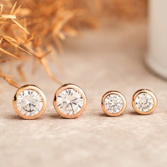 Four diamond earrings jewellery